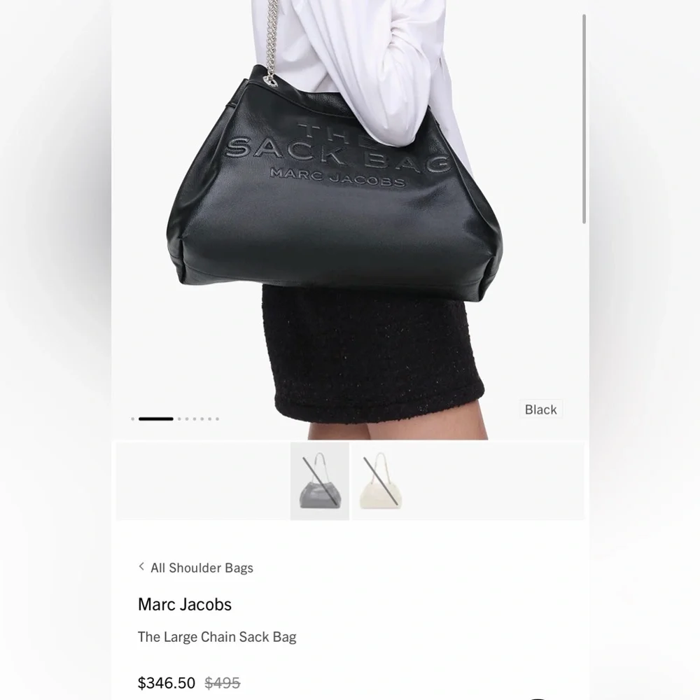Large chain sack bag - Marc Jacobs - Picture 15 of 16